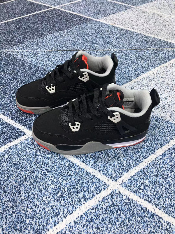 Jordan 4th generation children_s sports shoes 28-35-b3c8aa36